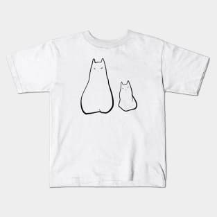 Ghost cats Kids T-Shirt